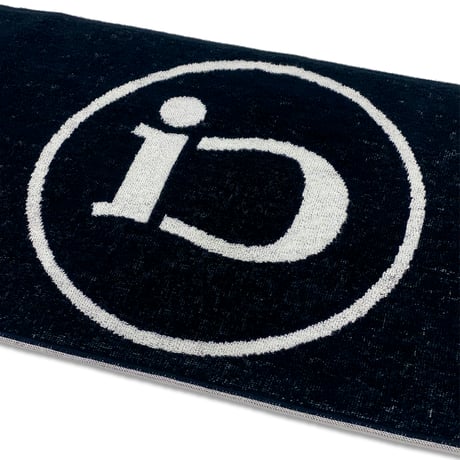 ORIGINAL LOGO JACQUARD TOWEL (BLACK)