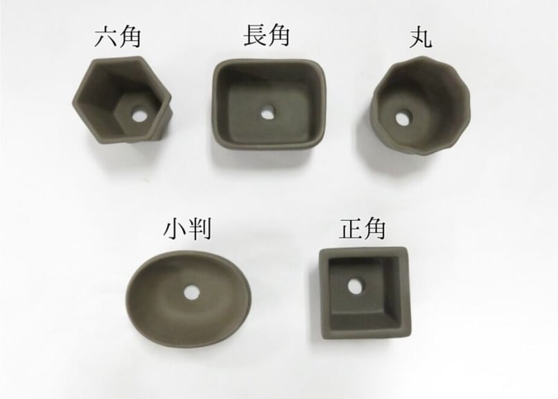 ウ泥 5点セット 2.5~3号 小鉢 | 鉢マニア ウ泥 5点セット 2.5~3号 小鉢 | 鉢マニア