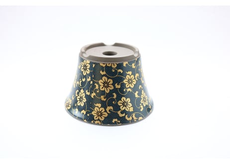 青粒鉄仙 4号 丸反型鉢【AT3500-4】