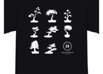鉢マニア Tシャツ BLACK 盆栽Tシャツ