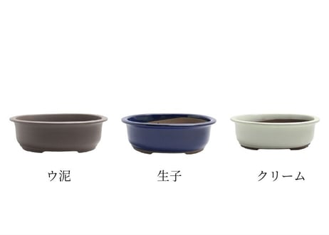 【5色から選んで下さい】9号 小判エン付鉢
