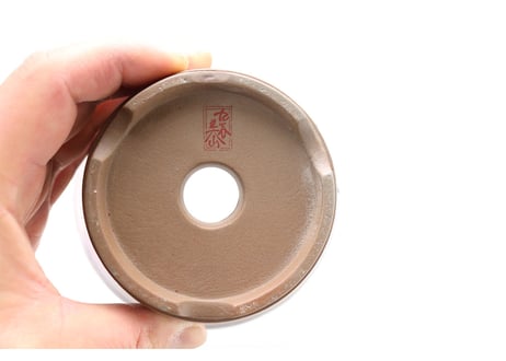 手描き桜 4号 丸反型鉢【TS3500-4】