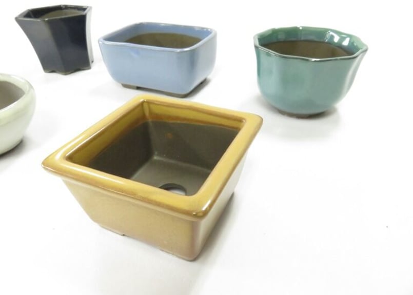 黄瀬戸 花型　小鉢（大きめ）５客セット 楽天市場】【アウトレット】作家物 手づくり陶器 黄瀬戸織部 丸花鉢