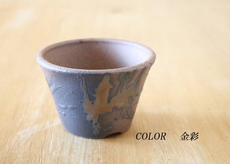 【8色から選んで下さい】 浅型鉢 3.5号