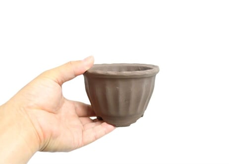 ウ泥 3.5号 丸縦筋鉢
