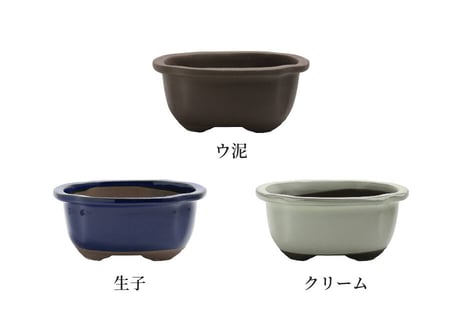 【5色から選んで下さい】6号 モッコ鉢