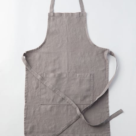 Linen Apron（エプロン）Ash - アッシュ