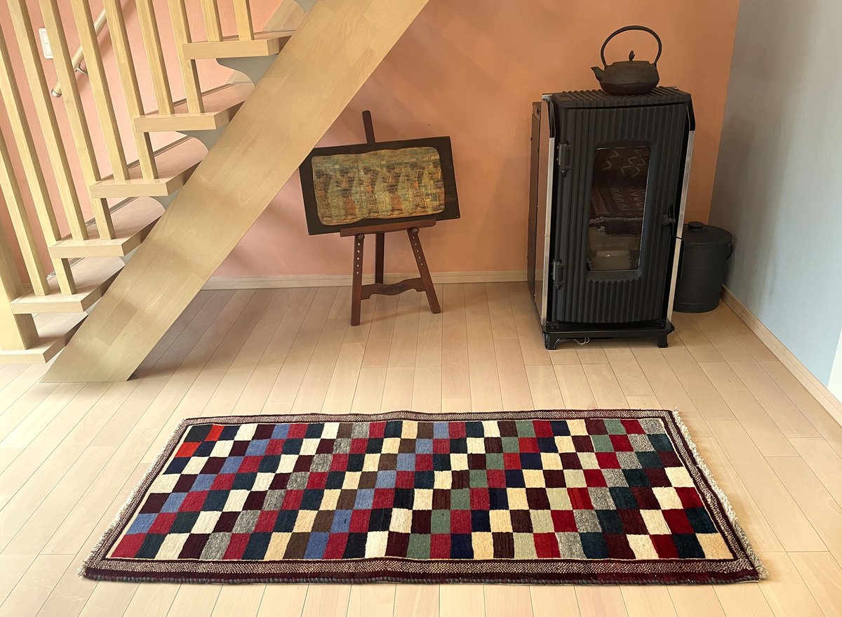 ペルシャ絨毯 　手織り　シーラーズ産 225x170 cm shiraz 未使用 ペルシャ絨毯 シ－ラーズ産 262x172 クリーニング済 shiraz