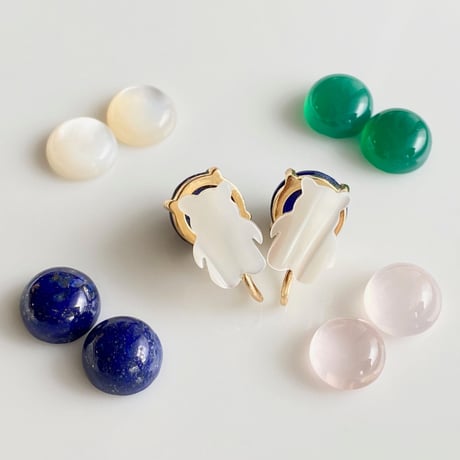 カボションイヤリング | STORES