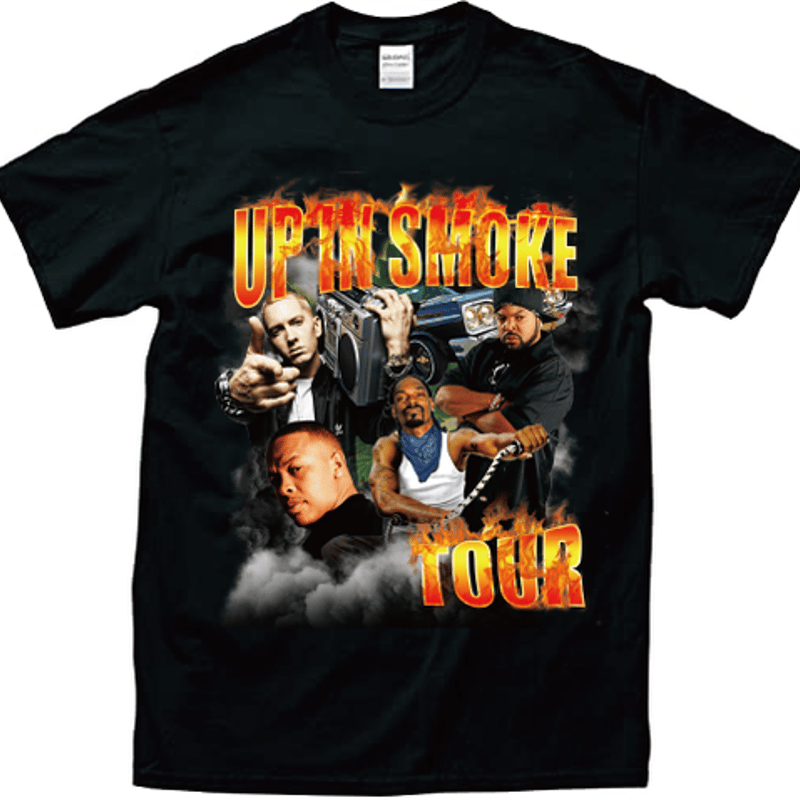 UP IN SMOKE TOUR Tシャツ ブラック UP IN SMOKE TOUR Tシャツ(ブラック) | STYLES