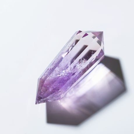 レア★天然水晶ヴォーゲルワンド 12面カット　エンジェルラダー　高透明　美品 レア☆天然水晶ヴォーゲルワンド 12面カット エンジェルラダー