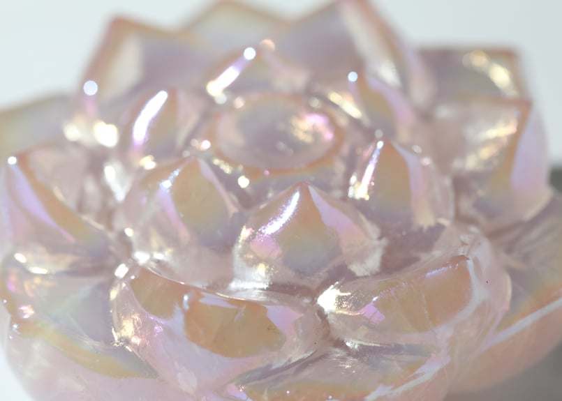 mystic energy】エンジェルオーラローズクォーツの蓮の花 | Y.S.Y24