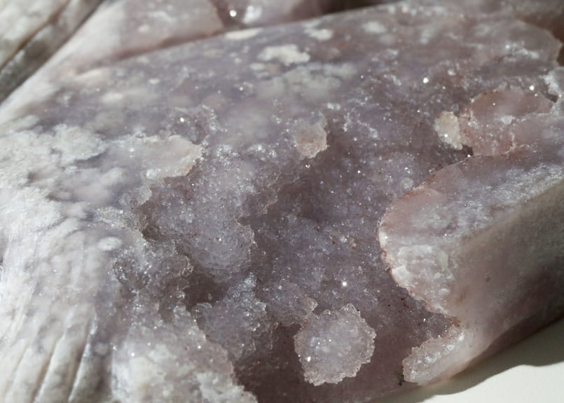 光を表現する】ハイクオリティ ドゥルジーピンクアメジスト ユニコーン