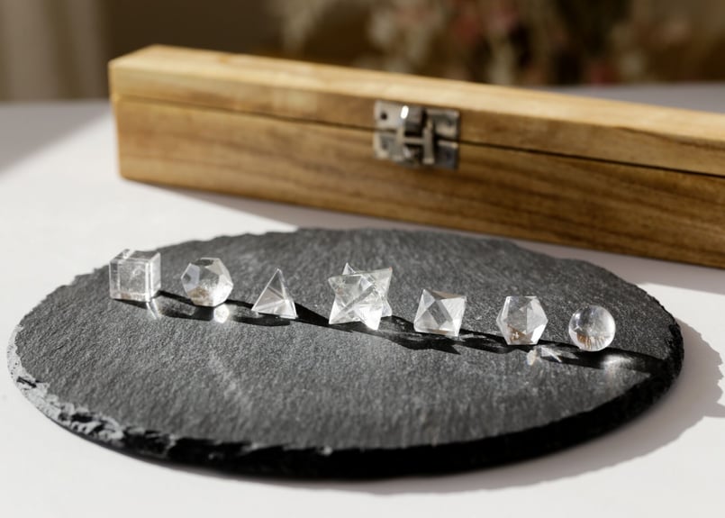 天然石マニカラン共生水晶のアステロイド 置物 彫物NO.041903