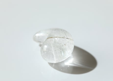 技封入❣️【先祖供養】ガネッシュヒマール産 ルチル入り水晶  勾玉※イベントクーポン使用不可