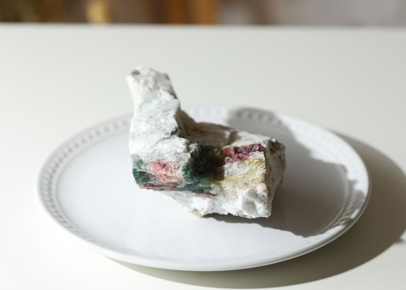 ウォーターメロントルマリン　　原石　15点まとめ売り ウォーターメロントルマリン原石 | Y.S.Y24