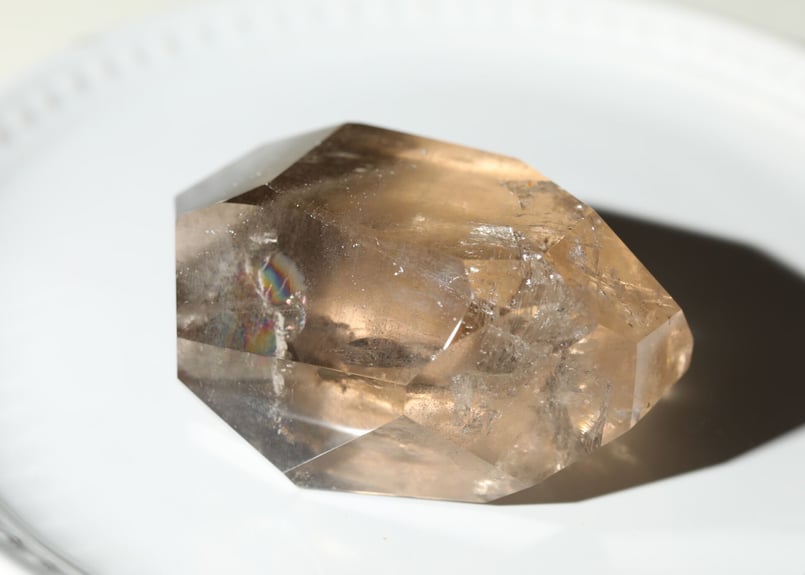 気付きを得る】虹入りスモーキークォーツ フリーフォーム | Y.S.Y24 気付きを得る】虹入りスモーキークォーツ フリーフォーム | Y.S.Y24