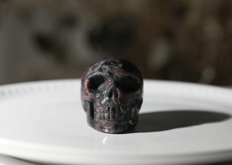 【叡智の結晶】ヌーマイト＆ガーネット スカル