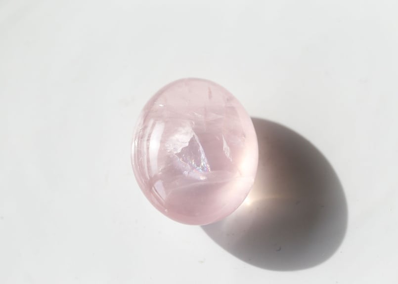 ハイクオリティ 虹入り ローズクォーツ 【溶ける】 | Y.S.Y24