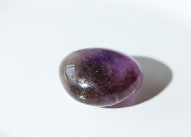 真剣味】ファントムスモーキーアメジスト 握り石 | Y.S.Y24