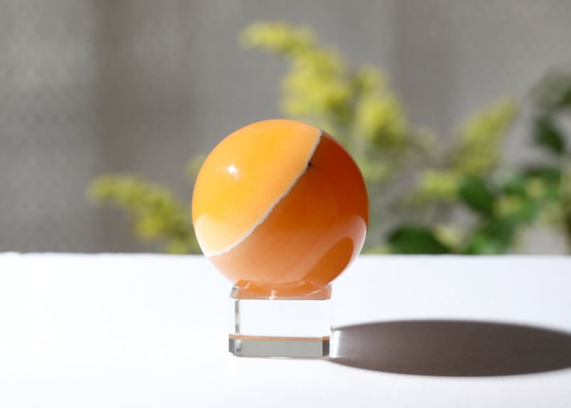 光を放つ意図】オレンジカルサイト スフィア | Y.S.Y24