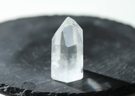 【天使との対話】トカンティンス産 虹入りクリアクォーツ インクルージョン ポイント