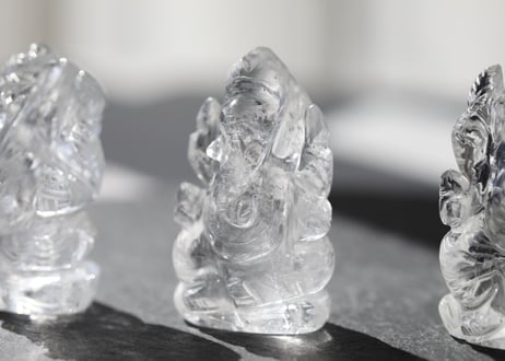 ヒマラヤ水晶 ガネーシャ