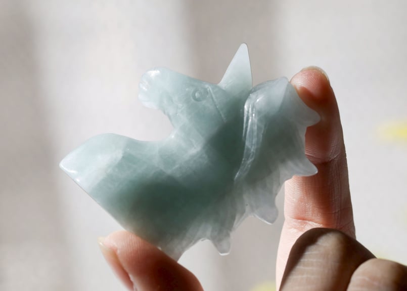 大開運の技入り】〈Y.S.Y24オリジナル〉アクアマリン ユニコーン