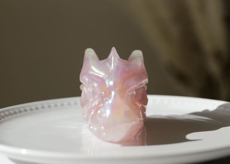 技封入❣️【宇宙意識と接続する】 エンジェルオーラローズクォーツ ドラゴン【奇跡を持ち寄る】 ※イベントクーポン使用不可