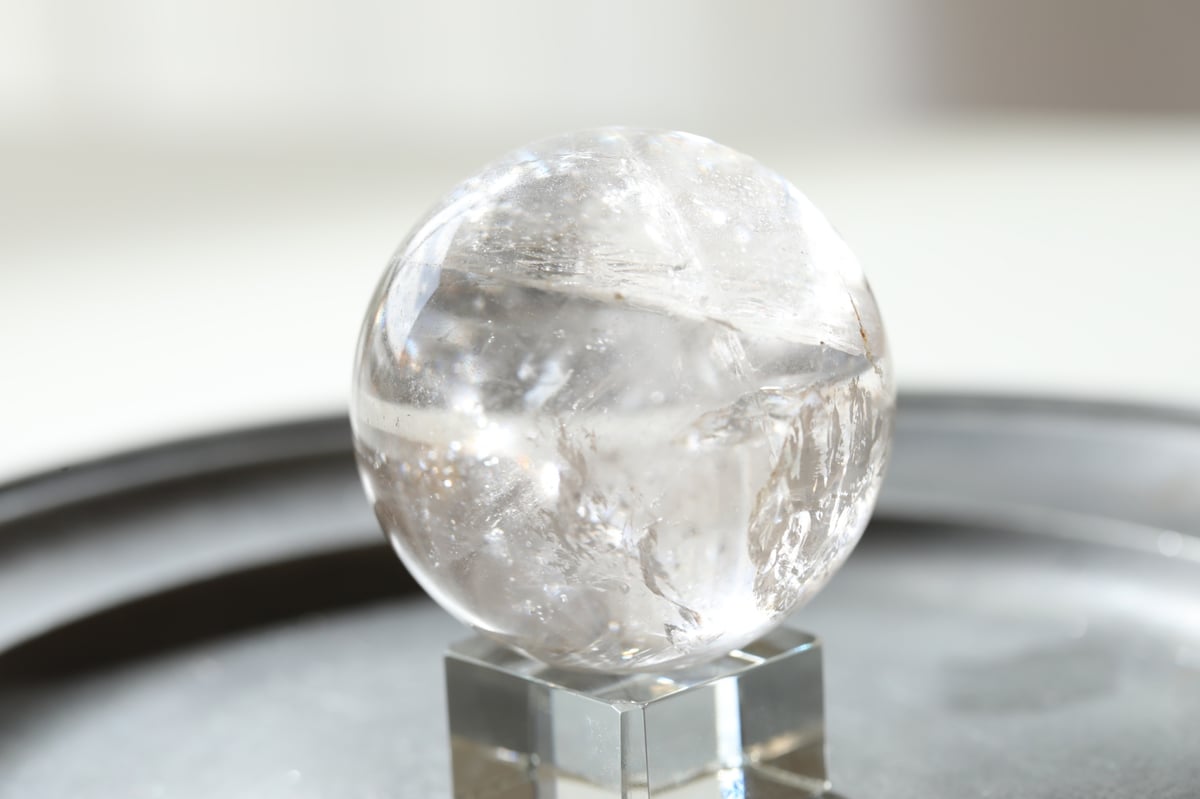 クリアクォーツ 水晶 スフィア 3個セット クリアクォーツ水晶スフィア3