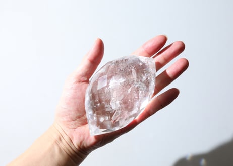 たくさんの技封入❣️【特注❣️Y.S.Y24の奇跡のグリッド】虹入り バイーア州産 レムリアンクォーツ D ※イベントクーポン使用不可