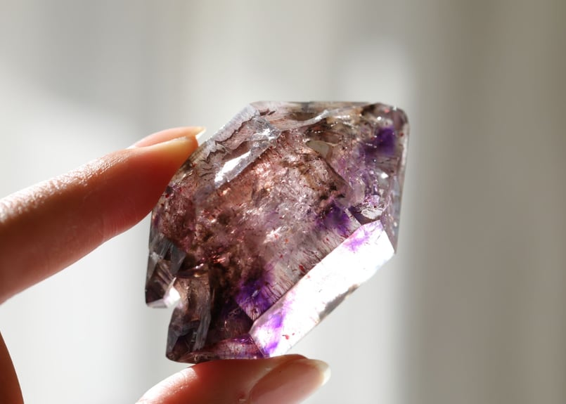 スーパーセブン　ジンバブエ産　原石　165.5グラム スーパーセブン ジンバブエ産 原石 165.5グラム