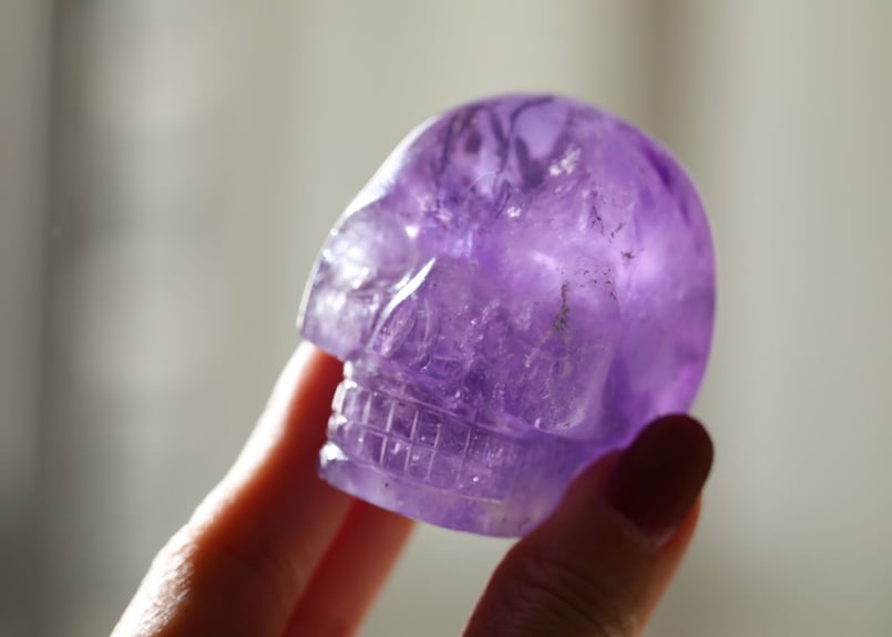 アメジスト スカル 紫色 骸骨 imgrc0066796843.jpg