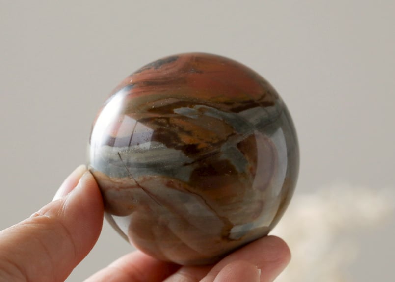 独創性の価値が高まる】ポリクロームジャスパー スフィア | Y.S.Y24