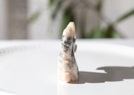 【デザインを楽しむ】クレイジーレースアゲート ユニコーン