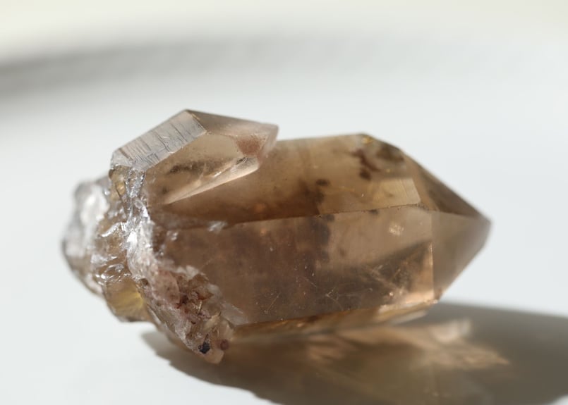 必要な石】スモーキー ゴールドルチル ガーデンクォーツ ポイント