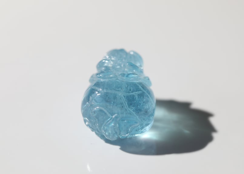 金龍、金運の器が広がる技入り！】ハイクオリティ アクアマリン