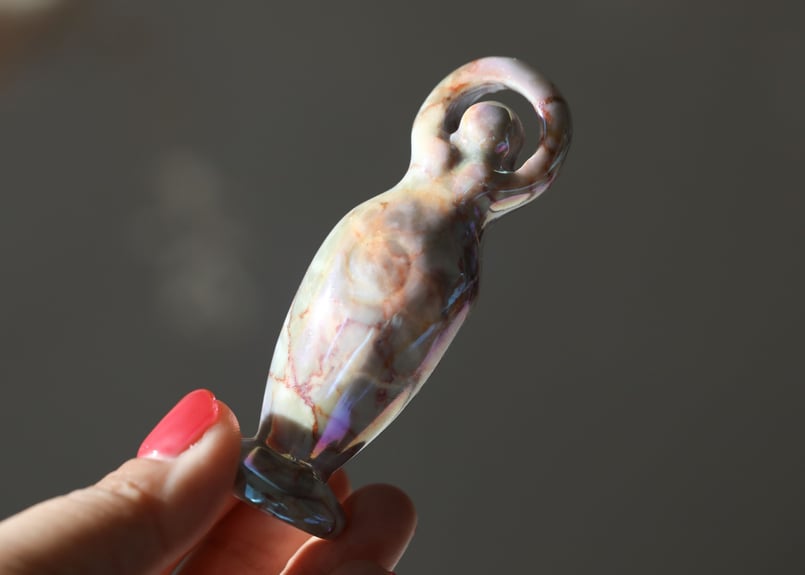 passion】エンジェルオーラ レッドベインジャスパー 女神 | Y.S.Y24