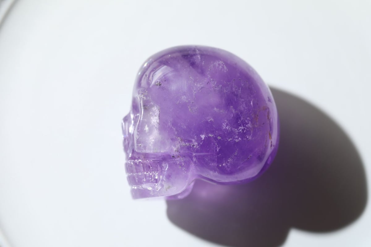 レアンドロ・ソウザ作 アメジストスカル | Y.S.Y24