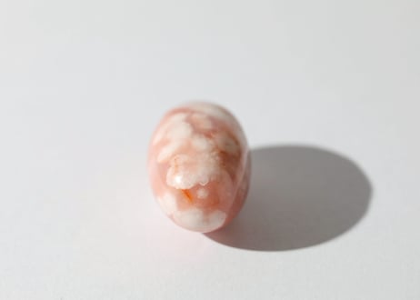 【愛の色彩】ハイクオリティ チェリーブロッサムアゲート リンガム
