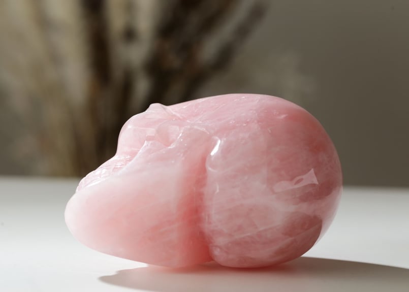 ローズクォーツ スカル 【素直さ】 | Y.S.Y24