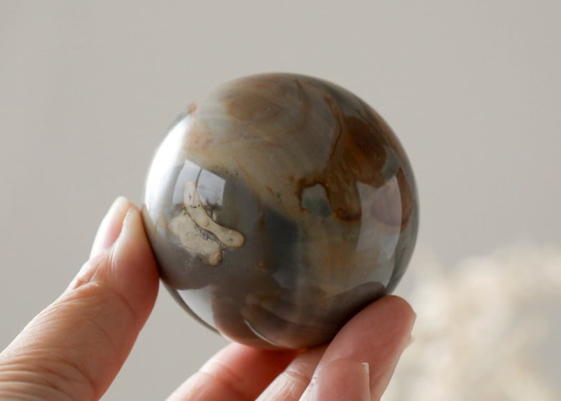 独創性の価値が高まる】ポリクロームジャスパー スフィア | Y.S.Y24