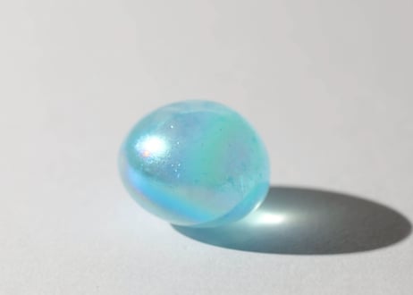 【悟りのシッディ入り】アクアオーラクォーツ タンブル