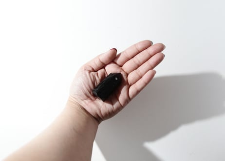 【ポケットにおまもりを】ブラックトルマリン ミニ ポイント