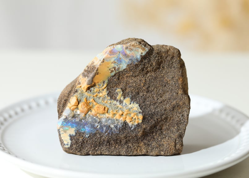 ❤❤水琴さま専用〚石の精霊〛　絵画石（ボルダーオパール）✨✨ アートを楽しむように】ボルダーオパール | Y.S.Y24