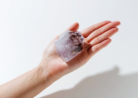【三位一体】虹入り トリコロール水晶