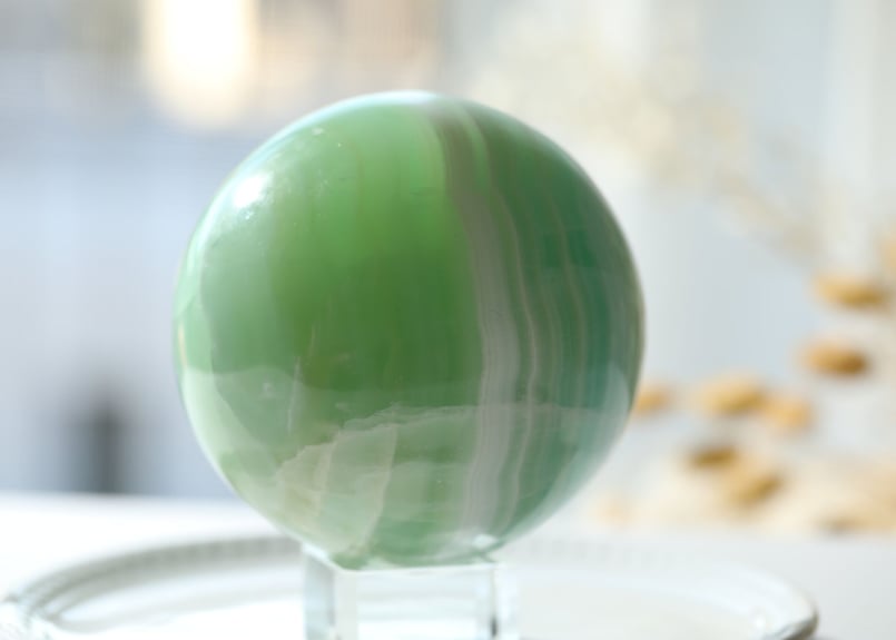 エナジー】ピスタチオカルサイト スフィア | Y.S.Y24