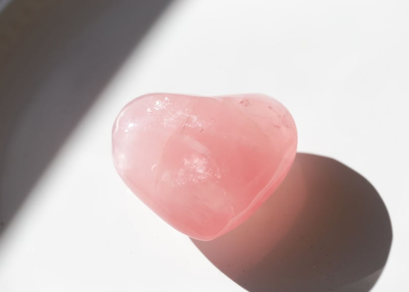 ピンククォーツ 虹 透明感 存在感 高品質 ☆完璧☆ピンククォーツ ピンク感 透明感 存在感 虹 高品質 濃いピンク