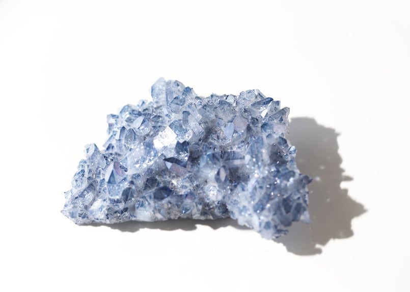 空の色】本場のオーラ加工！スカイブルーオーラ アーカンソー産 クリア