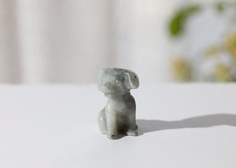 【悟りのシッディ入り】ラブラドライトの犬